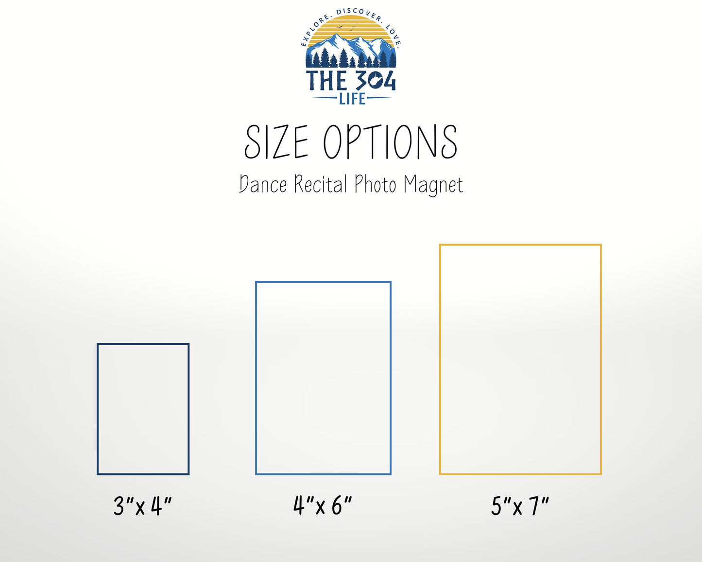Customizable Wooden Photo Magnet: Dance Recital Keepsake