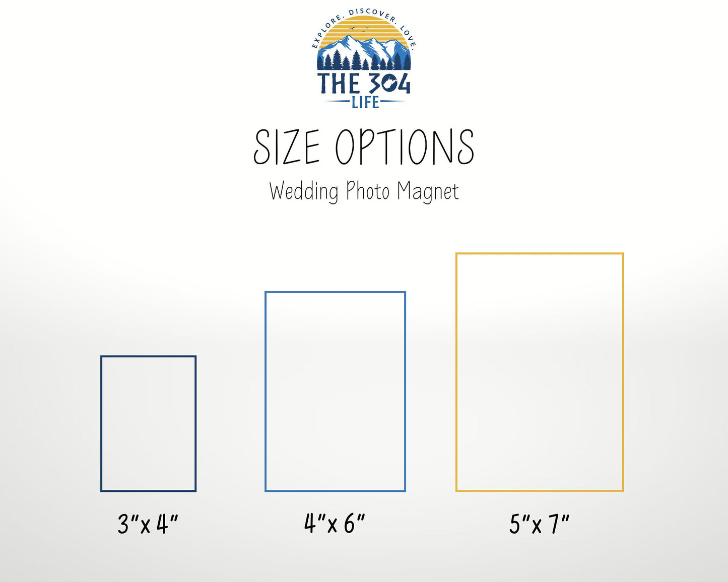 Wedding Photo Magnet Personalized Gift for Couple Custom Anniversary Gift for Him Fridge Keepsake Newlywed Bride and Groom Photo for Her