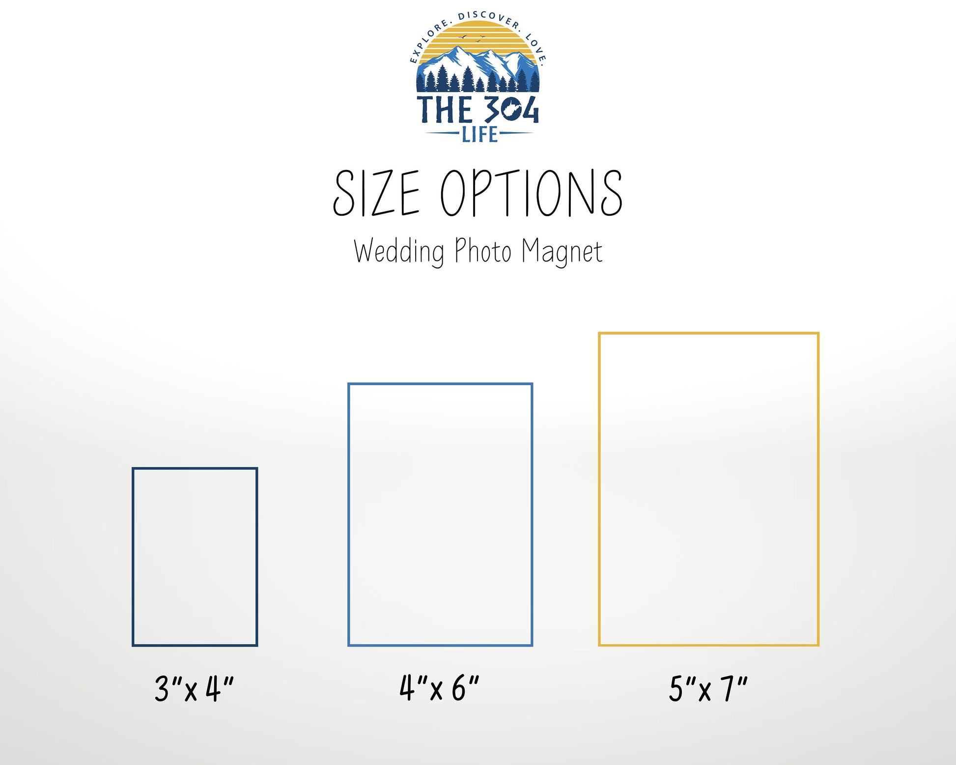 Wedding Photo Magnet Personalized Gift for Couple Custom Anniversary Gift for Him Fridge Keepsake Newlywed Bride and Groom Photo for Her