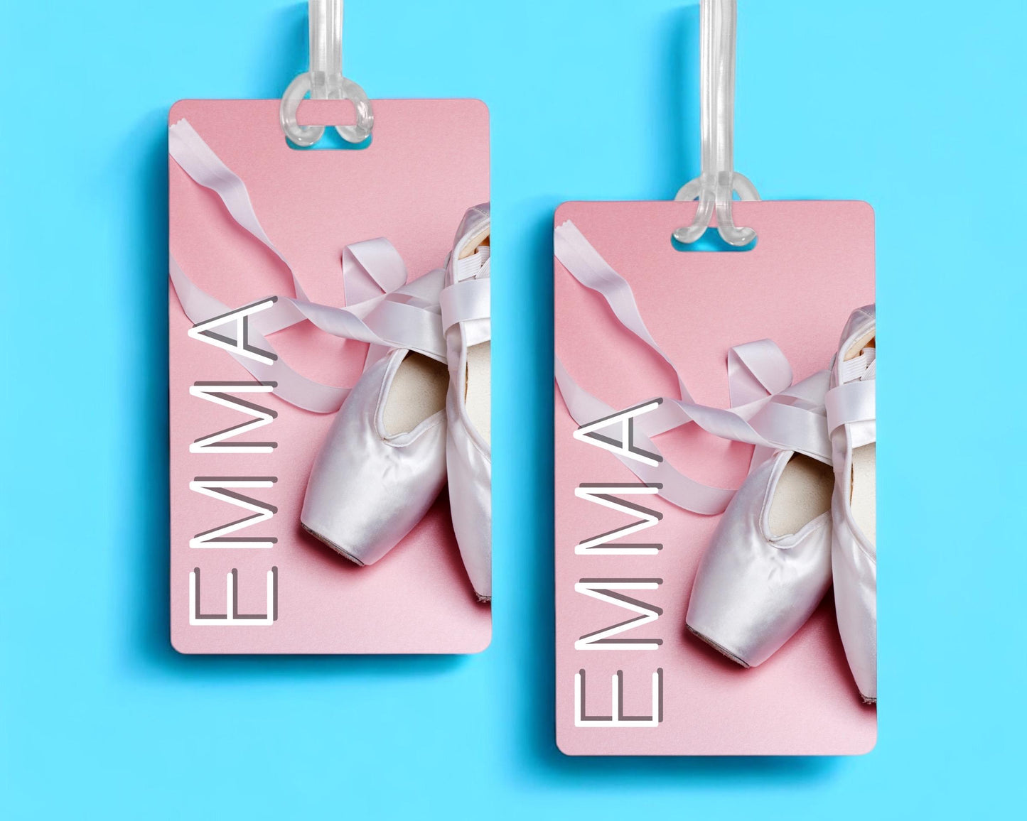 Personalized Dance Bag Tag: Custom Dancer Luggage ID