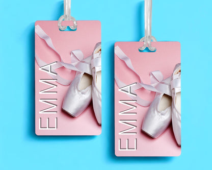 Personalized Dance Bag Tag: Custom Dancer Luggage ID
