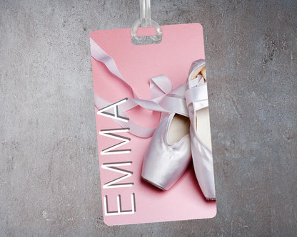 Personalized Dance Bag Tag: Custom Dancer Luggage ID