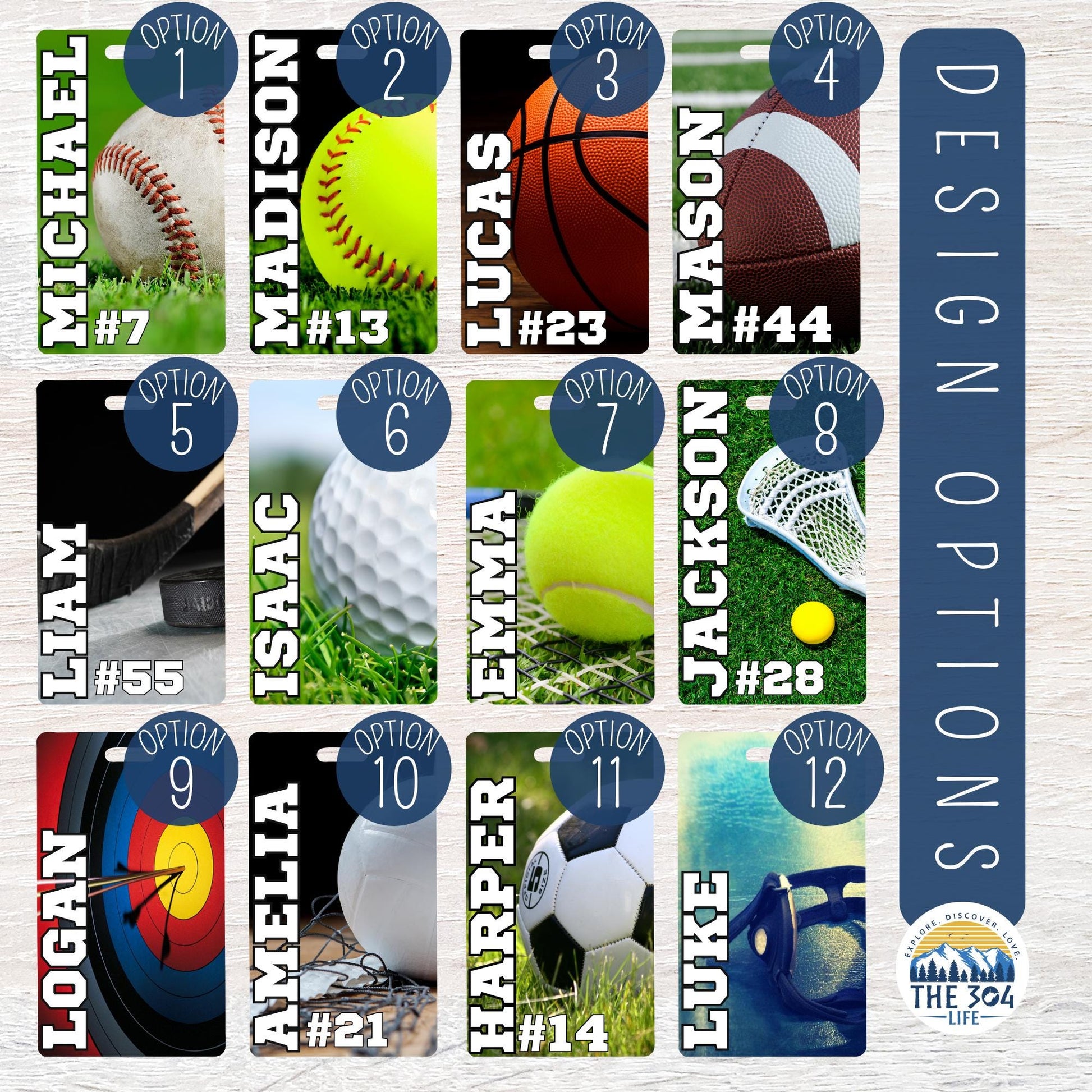 Personalized Baseball Bag Tag: Custom Team Player Luggage ID