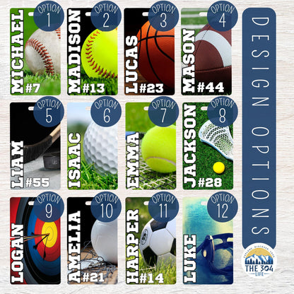 Personalized Baseball Bag Tag: Custom Team Player Luggage ID