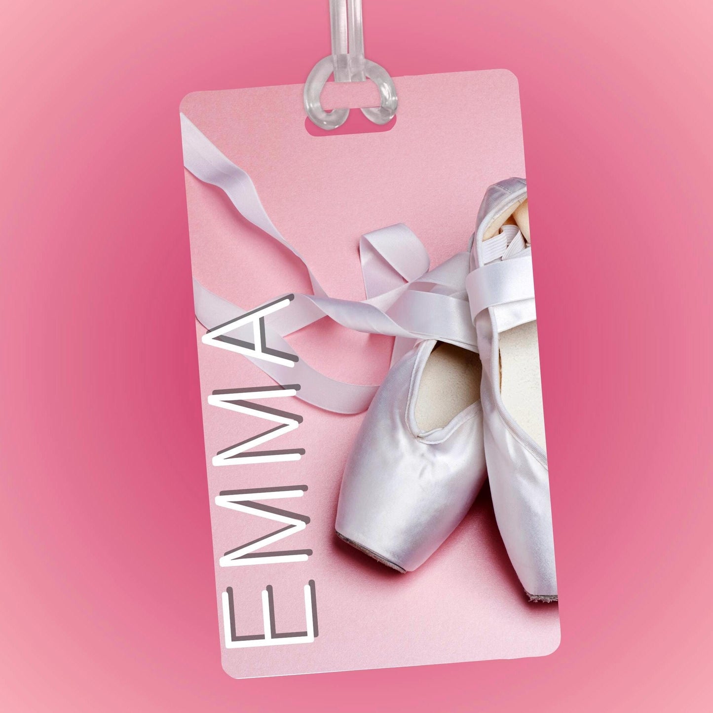 Personalized Dance Bag Tag: Custom Dancer Luggage ID