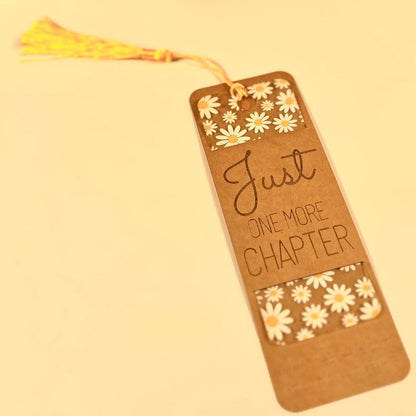 Daisy Bookmark with Tassel: Handmade Floral Reader Gift