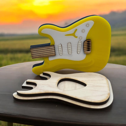 Personalized Guitar Pick Holder Guitar Pick Case Box for Guitar Picks Pick Case Pick Guitar Accessory