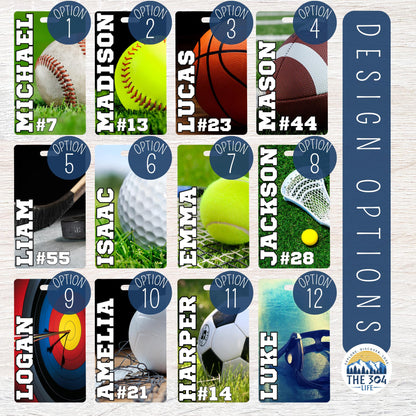 Personalized Basketball Bag Tag: Custom Team Player Gift