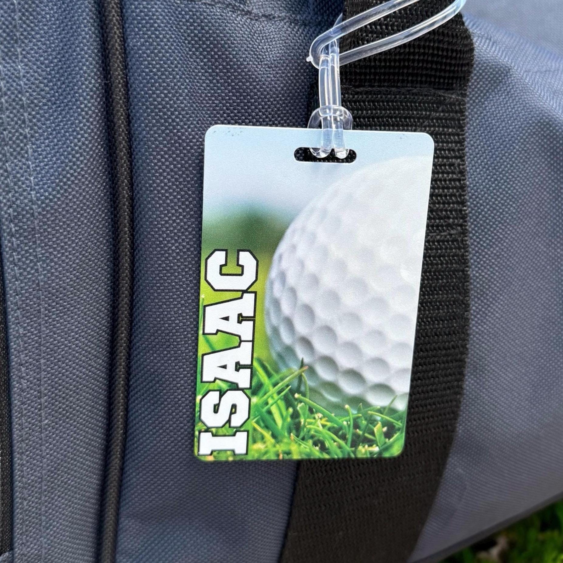 Personalized Golf Bag Tag: Custom Team Player Gift