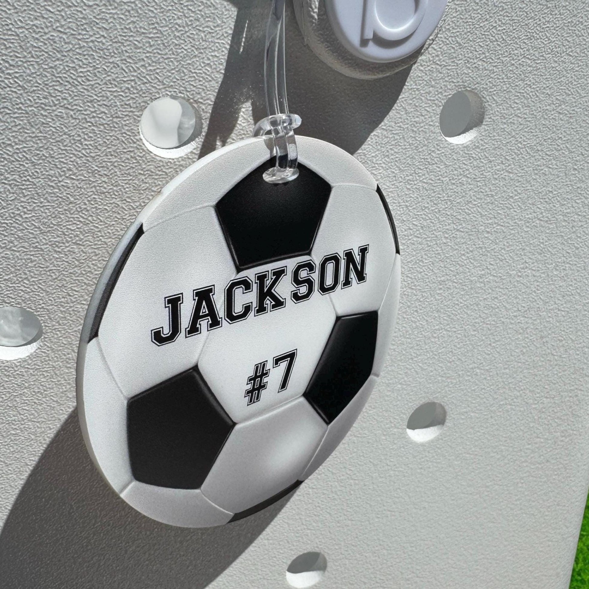 Personalized Soccer Bag Tag: Custom Team Player Gift