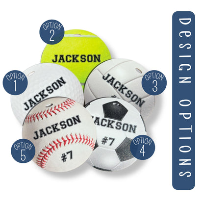 Personalized Soccer Bag Tag: Custom Team Player Gift