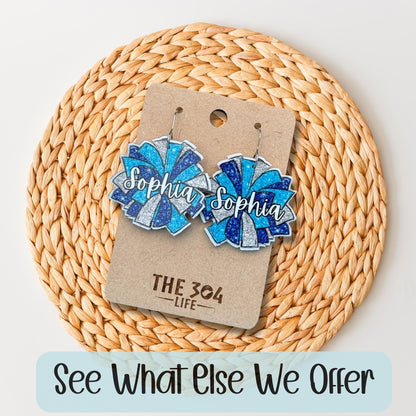 Personalized Cheerleader Ornament Custom Photo Cheer Gift for Girls Cheerleading Team Keepsake Christmas Tree Decoration Senior Night Memory